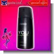 GATAGE23050517: Bodyspray Deodorant for Men You Fragrance brand Axe 150 Millilitres