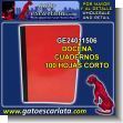 GE24011506: Short Notebook with 100 Sewn Sheets and One Color Cover brand Buho - 12 Units