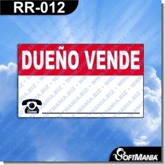 Lee el articulo completo Rotulo Prefabricado - DUENO VENDE