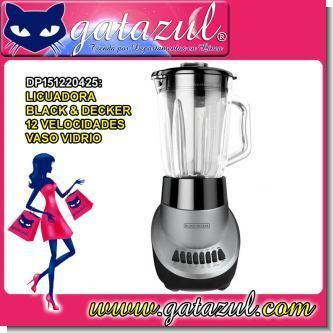 Lee el articulo completo LICUADORA BLACK & DECKER DE 12 VELOCIDADES CON VASO VIDRIO