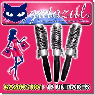 Lee el articulo completo CEPILLO REDONDO PARA CABELLO CON PRENSA PARA SECADORA CALIENTE - 12 UNIDADES Lee el articulo completo CEPILLO REDONDO PARA CABELLO CON PRENSA PARA SECADORA CALIENTE - 12 UNIDADES