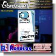SMRR23090641: Cut Vinyl Banner with Metal Holes to Tie with Text Doctor Web Creation of Pages Advertising Sign for Software Developer brand Signs Art Dimensions 27.6x55.1 Inches