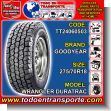 TT24060503: Radial Tire for Vehicule Suv brand Goodyear Size 275/70r18 Model Wrangler Duratrac