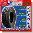 TT24060501: Radial Tire for Vehicule Suv brand Americus Size 275/70r18 Model Rugged Mt 10pr