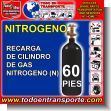 NITROGEN_60: Nitrogen Gas Cylinder Refill (n) - 60 Feet