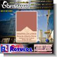 SMRR23090623: Iron Sheet with Full Color Adhesive Vinyl Labeling with Text Latin Developments, Architecture Advertising Sign for Architects Office brand Signs Art Dimensions 23.6x35.4 Inches