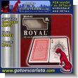 GEPOV260: Card Decks brand Royal - Box of 6 Pairs