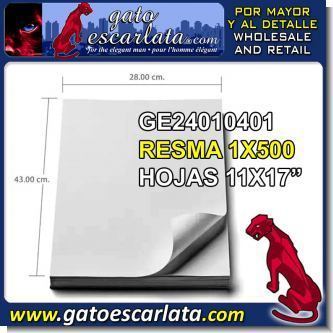 Lee el articulo completo PAPEL BOND DOBLE CARTA PARA COPIAS MARCA SCRIBE - 12 RESMA DE 500 HOJAS