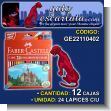 GE22110402: Box of 24 Long Color Pencils brand Faber Castell - 12 Boxes