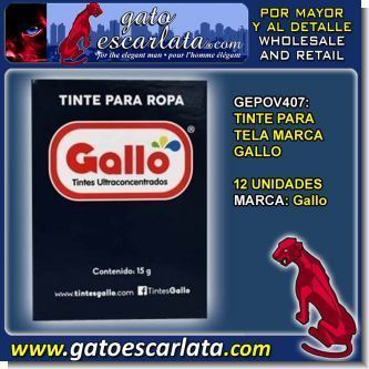 Read full article FABRIC DYE BRAND GALLO - 12 UNITS