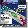 GE24083001: Encendedor Multiuso con Cuello de Metal Largo marca Lumen - 12 Unidades