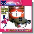 GA-219: Olla de Acero Inoxidable (20x10 Centimetros)