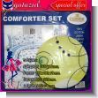 GATAGE23051402: Comforter Set 5 Pieces with Fitted and Flat Sheets, 2 Pillowcases Size 76x86 Inches brand Cannon Color Yellow