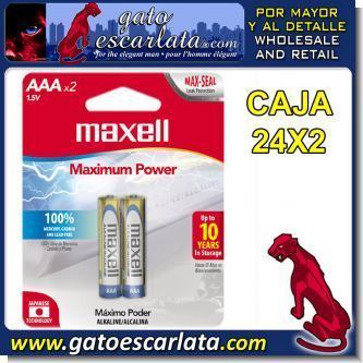 Lee el articulo completo BATERIAS TIPO AAA MARCA MAXELL CAJA DE 24 PARES Lee el articulo completo BATERIAS TIPO AAA MARCA MAXELL CAJA DE 24 PARES