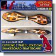 OFFER24051601: Patineta Snakeboard de 2 Ruedas Extrema 82x23 Centimeters