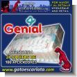 GE25021704: Wood Cotton Swabs brand Genial - Pack of 24 Boxes of 100 Units Each