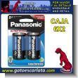 GEPOV044: Large Batteries brand Panasonic Type D - 6 Pairs