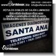 SM15072105: Rotulo Luminoso Fluorescente Doble Cajon