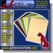 GE25040801: Bristol Colored Satin Cardboard - Pack of 12 Sheets of 58x63 Centimeters Each