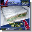 GE24040502: Wood Cotton Swabs brand Bamboo - Pack 12 Bags of 100 Units