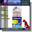 GEPOV073: Pincel Numero 10 marca Pelikan - Caja de 12 Unidades
