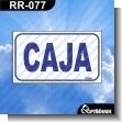 RR-077: Rotulo Prefabricado - Caja