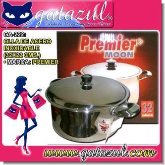 Lee el articulo completo OLLA DE ACERO INOXIDABLE (32X22 CENTIMETROS)