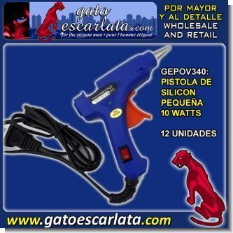 Lee el articulo completo PISTOLA DE SILICON PEQUENA DE 10 WATTS - 12 UNIDADES