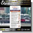 SIGN25063002: Material Publicitario Banner Full Color con Ojetes de Metal para Amarrar con Texto Seguridad Laboral 10 Reglas de Oro para Fabrica de Alimentos marca Softmania Ads de Dimensiones 0.7x1.5 Metros