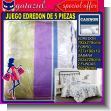 GATAGE23051701: Comforter Set 5 Pieces with Fitted and Flat Sheets, 2 Pillowcases Size 76x86 Inches brand Cannon Style 01