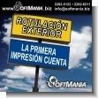 SM16072601: Rotulacion Exterior:  La Primera Impresion Cuenta