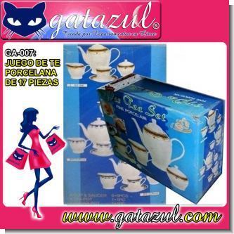 Read full article PORCELAIN TEA SET 17 PIECES