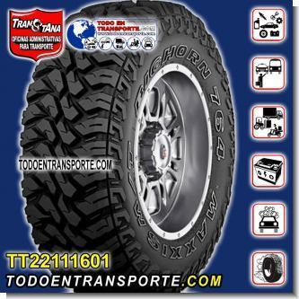 Lee el articulo completo LLANTA RADIAL PARA VEHICULO PICKUP MARCA MAXXIS MEDIDA 245/75 R16 MODELO  MT764 6PR