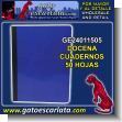 GE24011505: Long Notebook with 50 Sewn Sheets and One Color Cover brand Buho - 12 Units